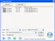 Kingdia DVD Ripper screenshot